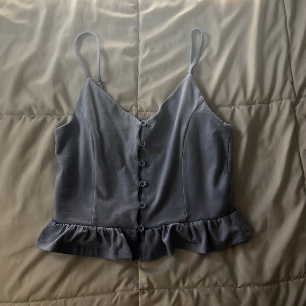 Light blue cute top